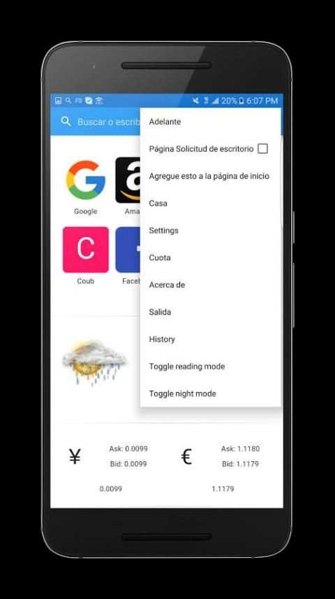 Navegador Bring 13 تصوير الشاشة