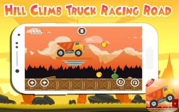 Hill Climb Truck Driving Road screenshot 2