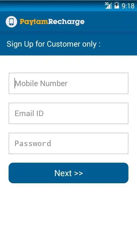 Paytam Recharge screenshot 1