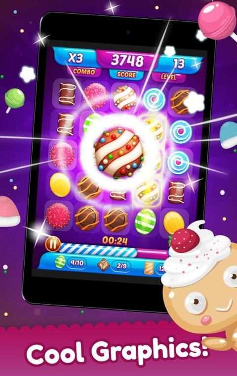 Candy Bam - Lost Dash Treasure скриншот 1