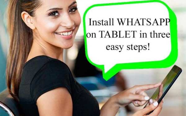Install WhatsApp for tablet screenshot 1
