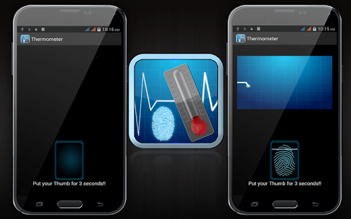 Thermometer: Fever Check Prank screenshot 2