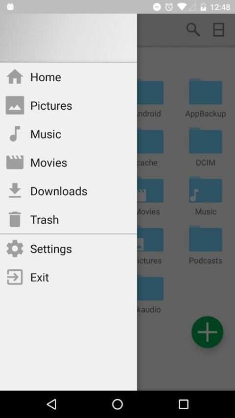 File Manager HD (Explorer) 3 تصوير الشاشة