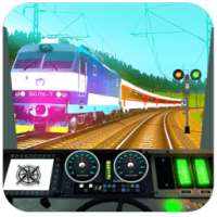 Train driving simulator