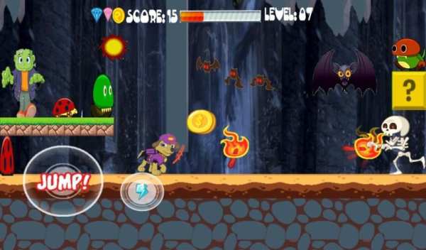 Paw Puppy Maze in Temple run 2 تصوير الشاشة