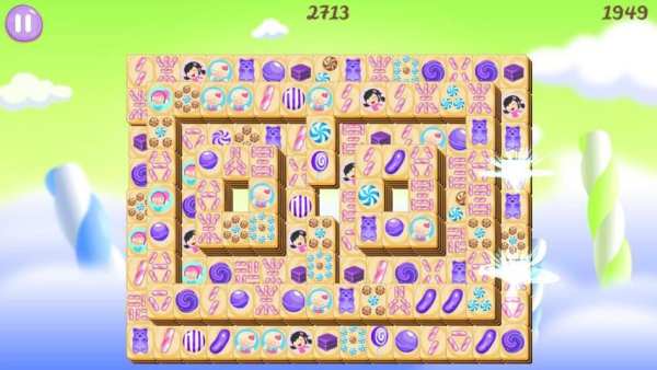 Sweet Candy Mahjong 18 تصوير الشاشة