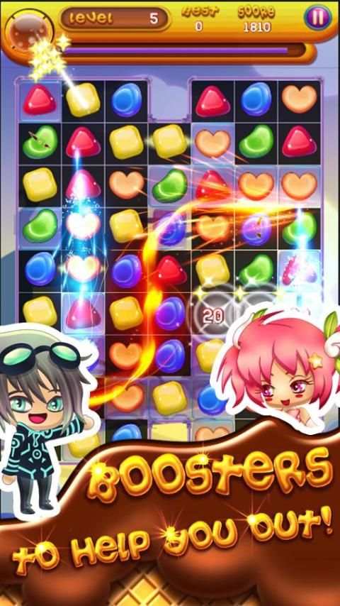 Candy Mania Frozen 1 تصوير الشاشة