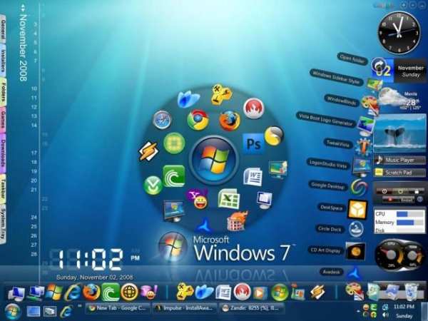 Window 7 Reference скриншот 2