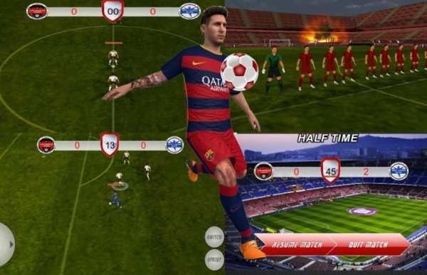 Soccer Hero Messi 4 تصوير الشاشة