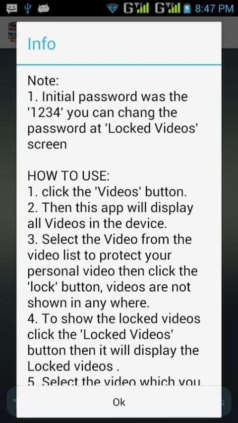 Video Locker Pro screenshot 1