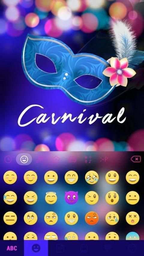 Carnival 2016 Kika Keyboard screenshot 6