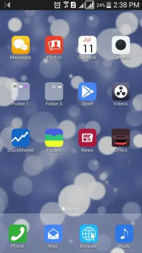 i6 Plus Launcher screenshot 2