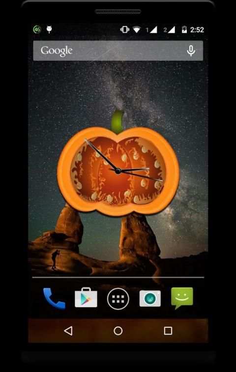 Fruit Clock Live Wallpaper screenshot 2