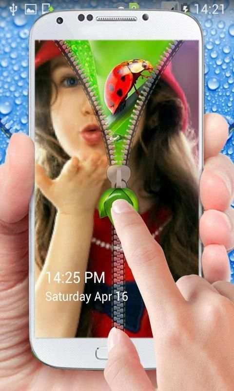 My Photo Zipper Lock Screen screenshot 2
