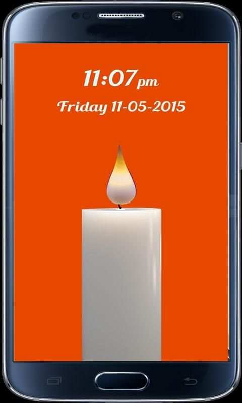 Candle Screenlock स्क्रीनशॉट 2