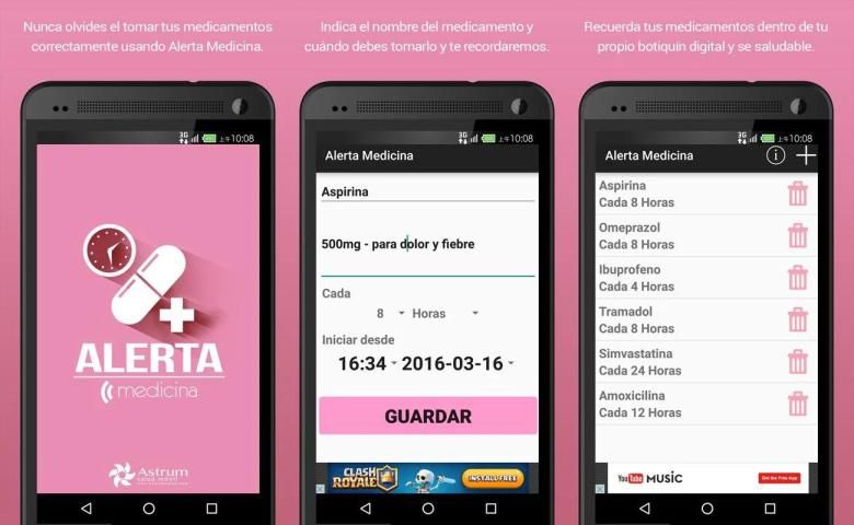 Alerta Medicina - Recordatorio screenshot 5