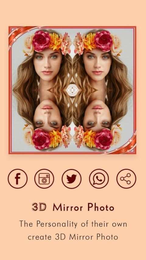 3D Mirror Photo Effect screenshot 1