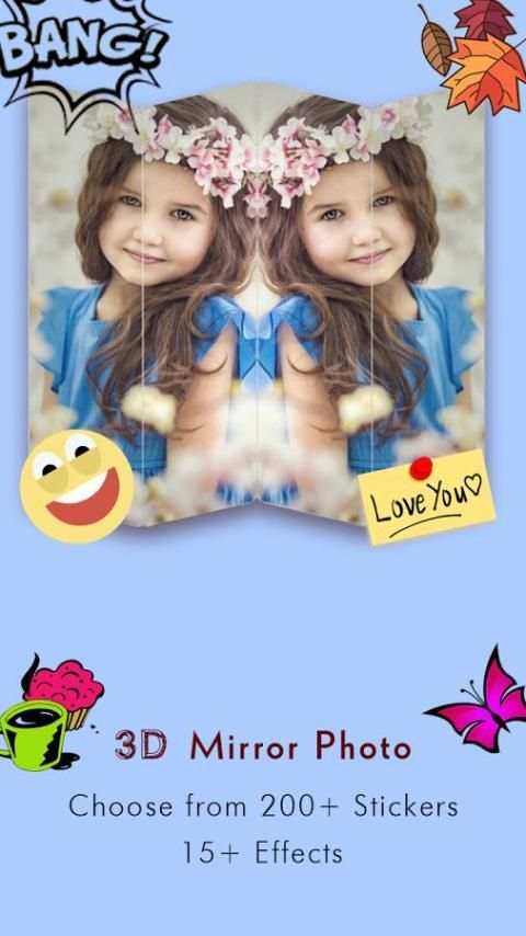 3D Mirror Photo Effect screenshot 2