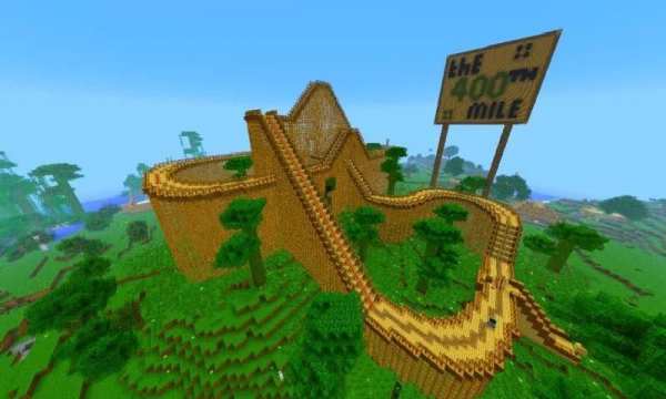 Roller Coaster Game Minecraft screenshot 2