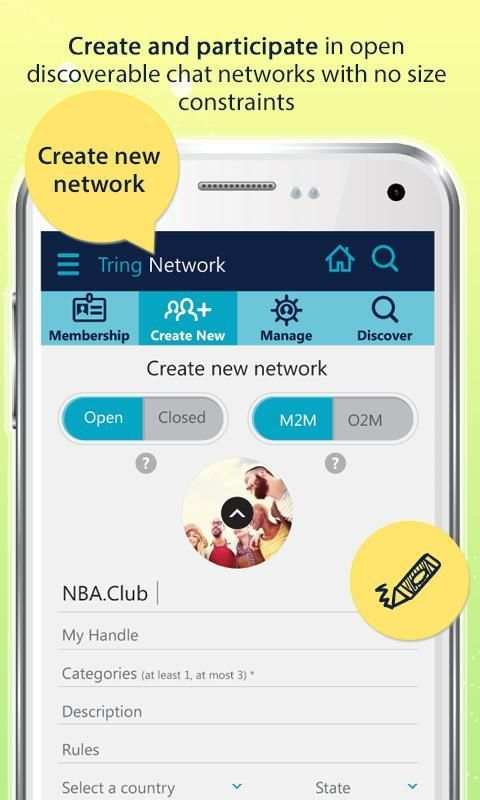 Tring - Network Messenger скриншот 5