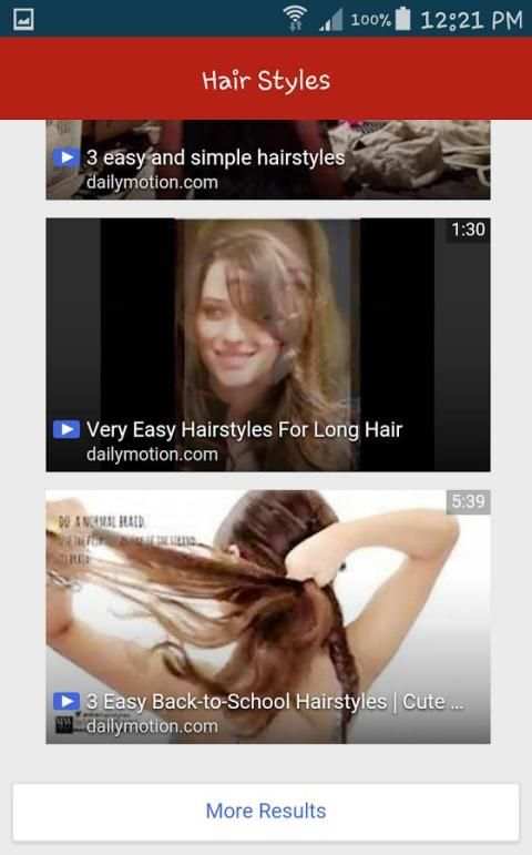 1000+ Girls Hairstyles 2016 screenshot 1