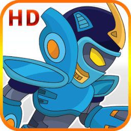 Robot Skybot X Warrior أيقونة