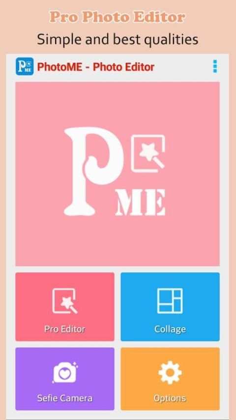 PhotoME - Photo Editor Pro स्क्रीनशॉट 6