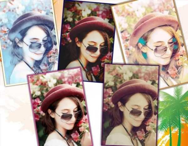 B212 - Retrica Selfie Overlay 7 تصوير الشاشة