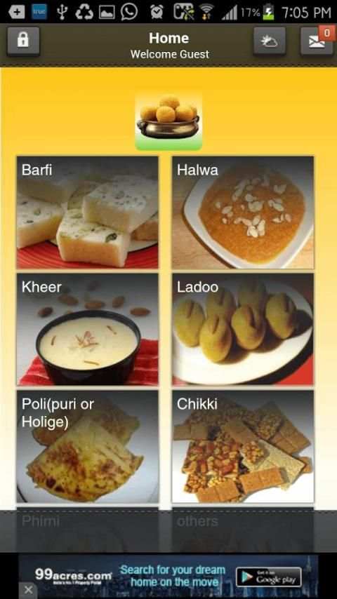Indian Sweet Recipes स्क्रीनशॉट 2