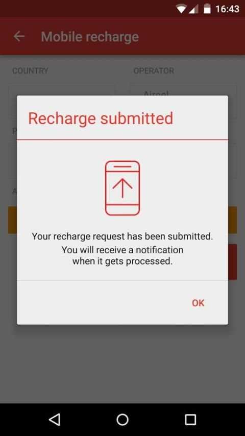 TopitApp Mobile Recharge screenshot 1