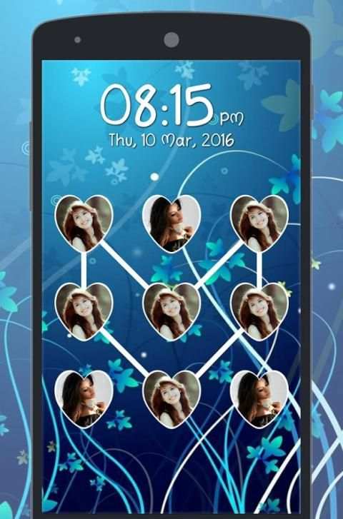 Love Photo Pattern Lock Screen 4 تصوير الشاشة