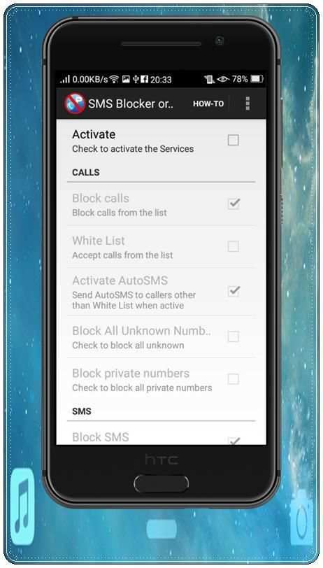 SMS Blocker or Call Block screenshot 4