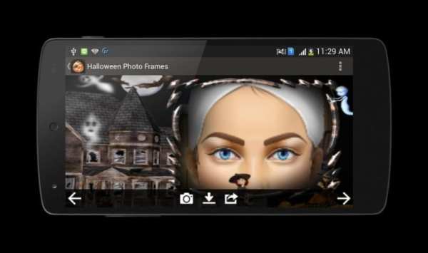 Halloween Photo Frames 2 تصوير الشاشة