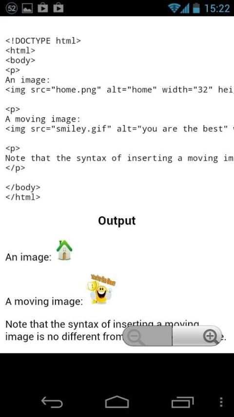 HTML Tutorial / Programs स्क्रीनशॉट 4