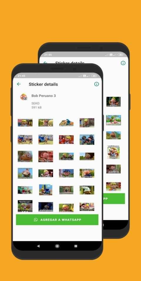 Bob Peruano - WhatsApp Stickers screenshot 2