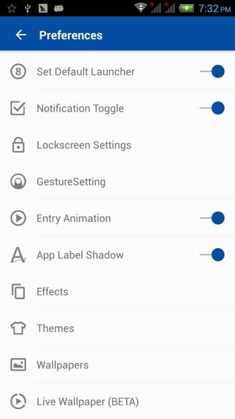 One Launcher скриншот 1