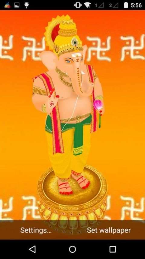 3D Ganesh Live Wallpaper screenshot 6