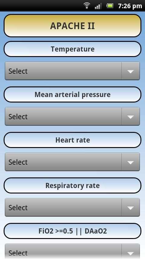 APACHE II Free screenshot 3
