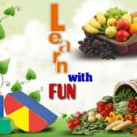 Fruit veg shape color for kids on 9Apps