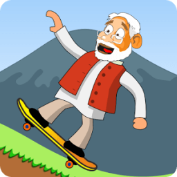Indian Skater Modi game أيقونة