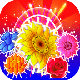 garden flower land match 3 icon