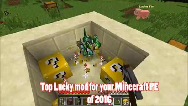 Top Lucky Mod for Minecraft 1 تصوير الشاشة