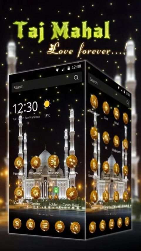 Taj Mahal Tema screenshot 5