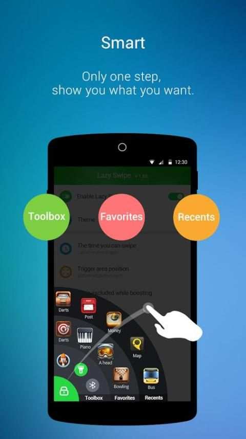 SmartThumb-Shortcut & Booster скриншот 2