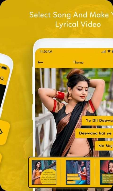 My Photo Old Song Lyrical Video Status Maker स्क्रीनशॉट 3