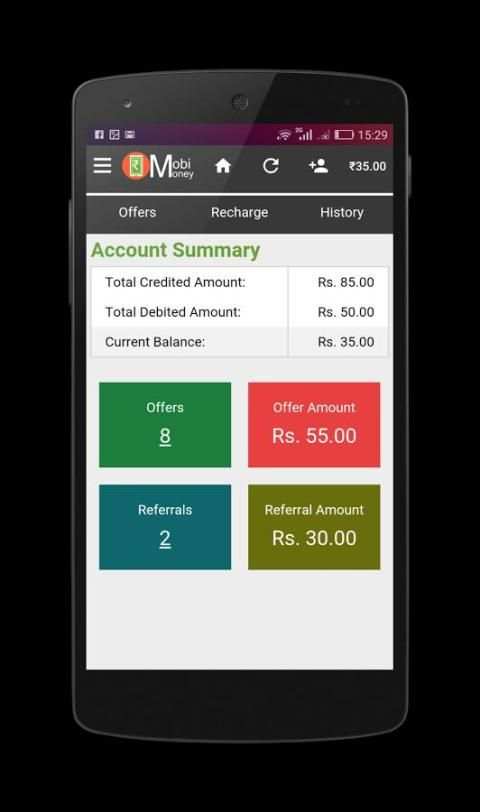 Free Recharge - MobiMoney скриншот 2