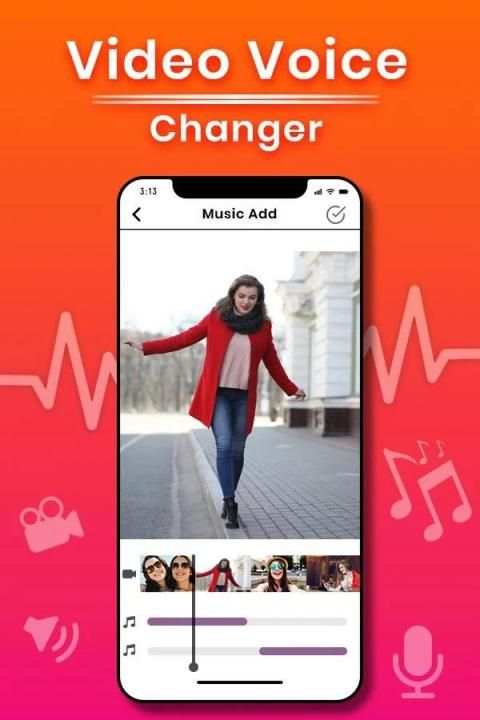 Video Voice Changer - Audio Effects स्क्रीनशॉट 3