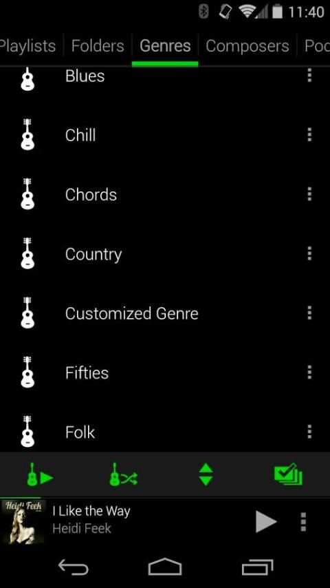 Dark Green Theme स्क्रीनशॉट 11