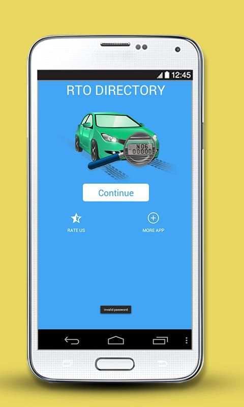 Indian RTO Registration Info स्क्रीनशॉट 2