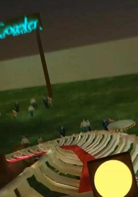 3D NightTime RollerCoaster LWP screenshot 1